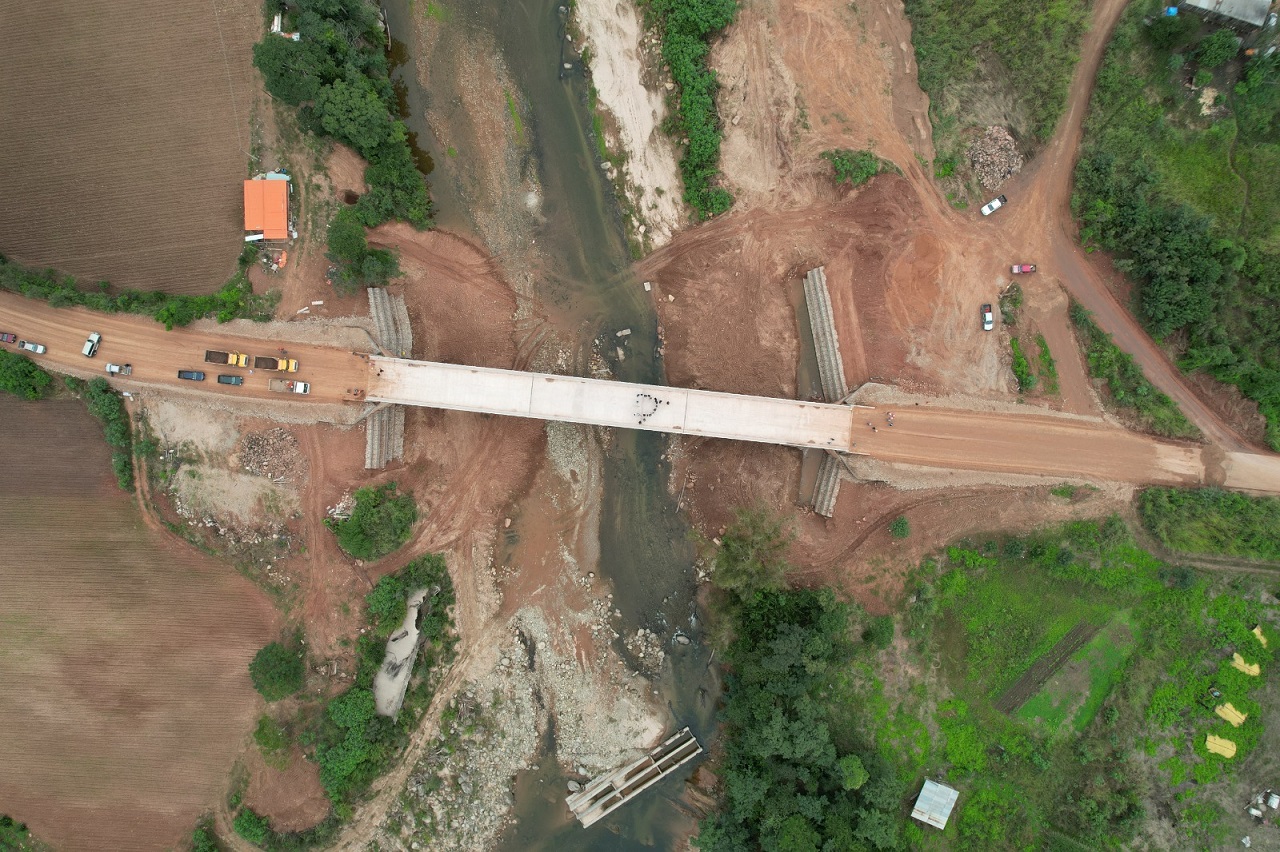 Gobernador entrega hoy el nuevo Puente San Telmo en Bermejo tras haber superado la prueba de carga
