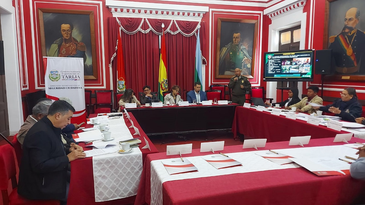 Gobernación desarrolló primera sesión del Consejo de Seguridad Ciudadana y se conformaron comisiones