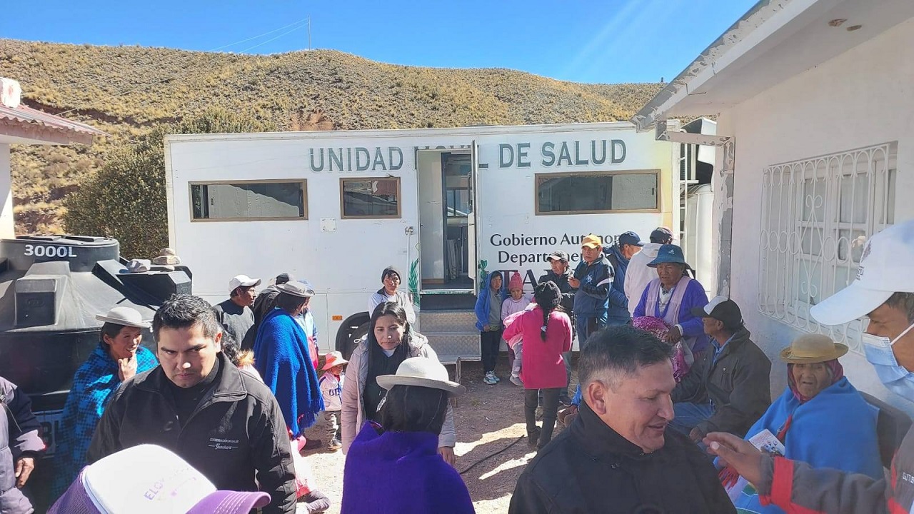 Gobernación llevó las Brigadas Móviles de Salud hasta la comunidad de Papachacra Frontera