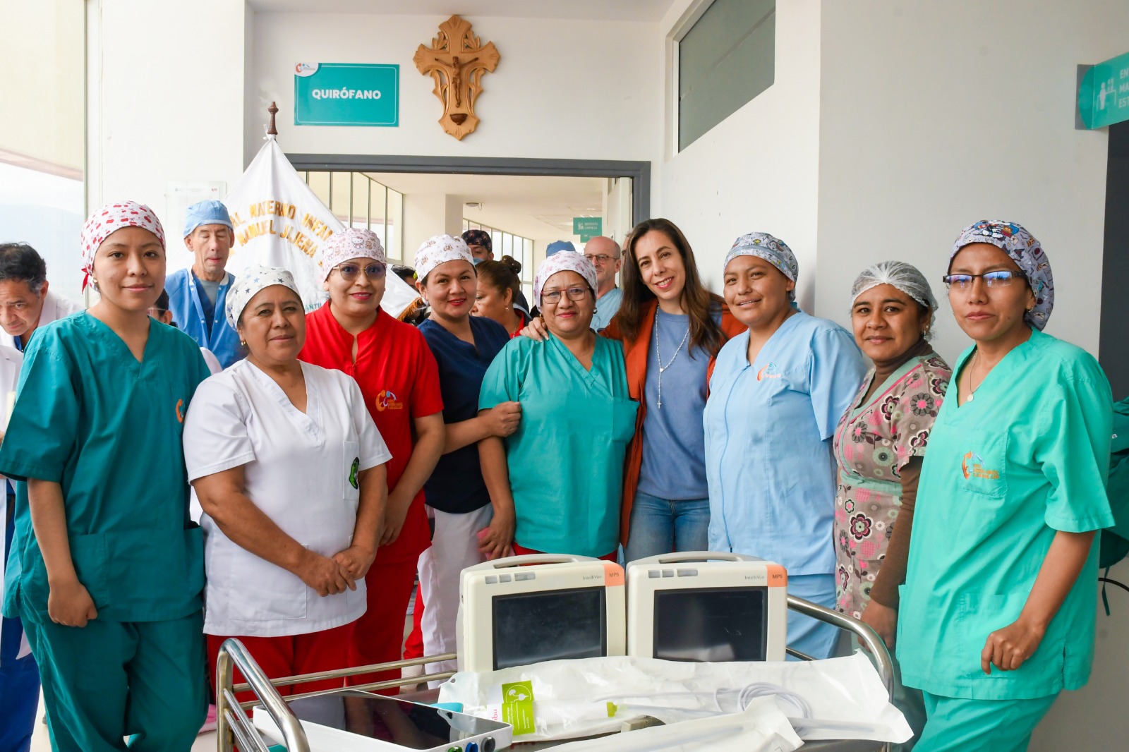 Gobernación fortalece el Hospital Materno Infantil con nuevo equipamiento quirúrgico