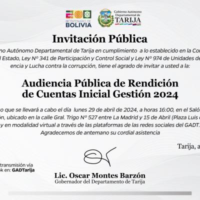 Rendicin De Cuentas Inicial 2024